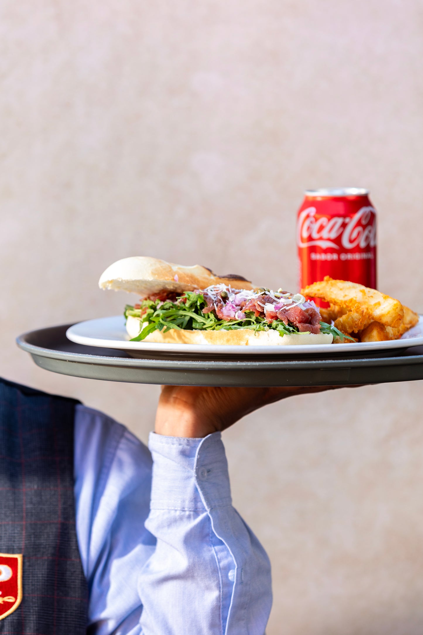 Sánguche de Carpaccio de Lomito